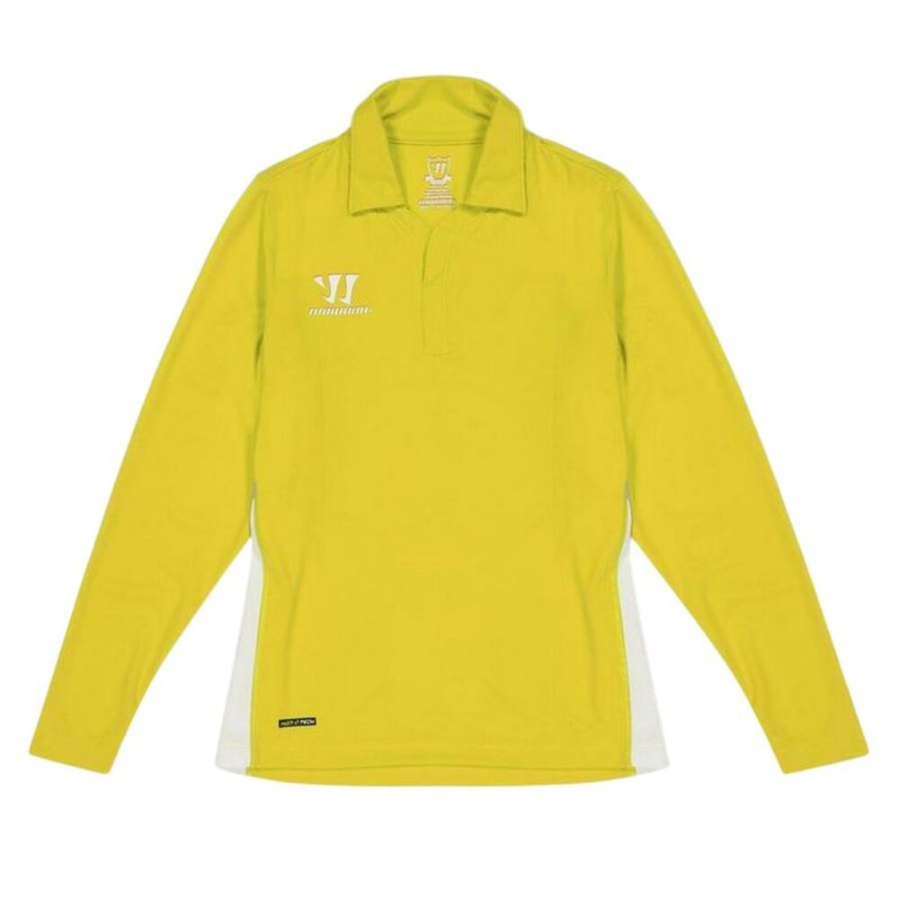 Warrior Childrens/Kids Anfield Long-Sleeved Polo Shirt / Yellow